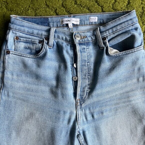 RE/DONE Originals 90s High Rise Ankle Crop - Picture 5 of 8